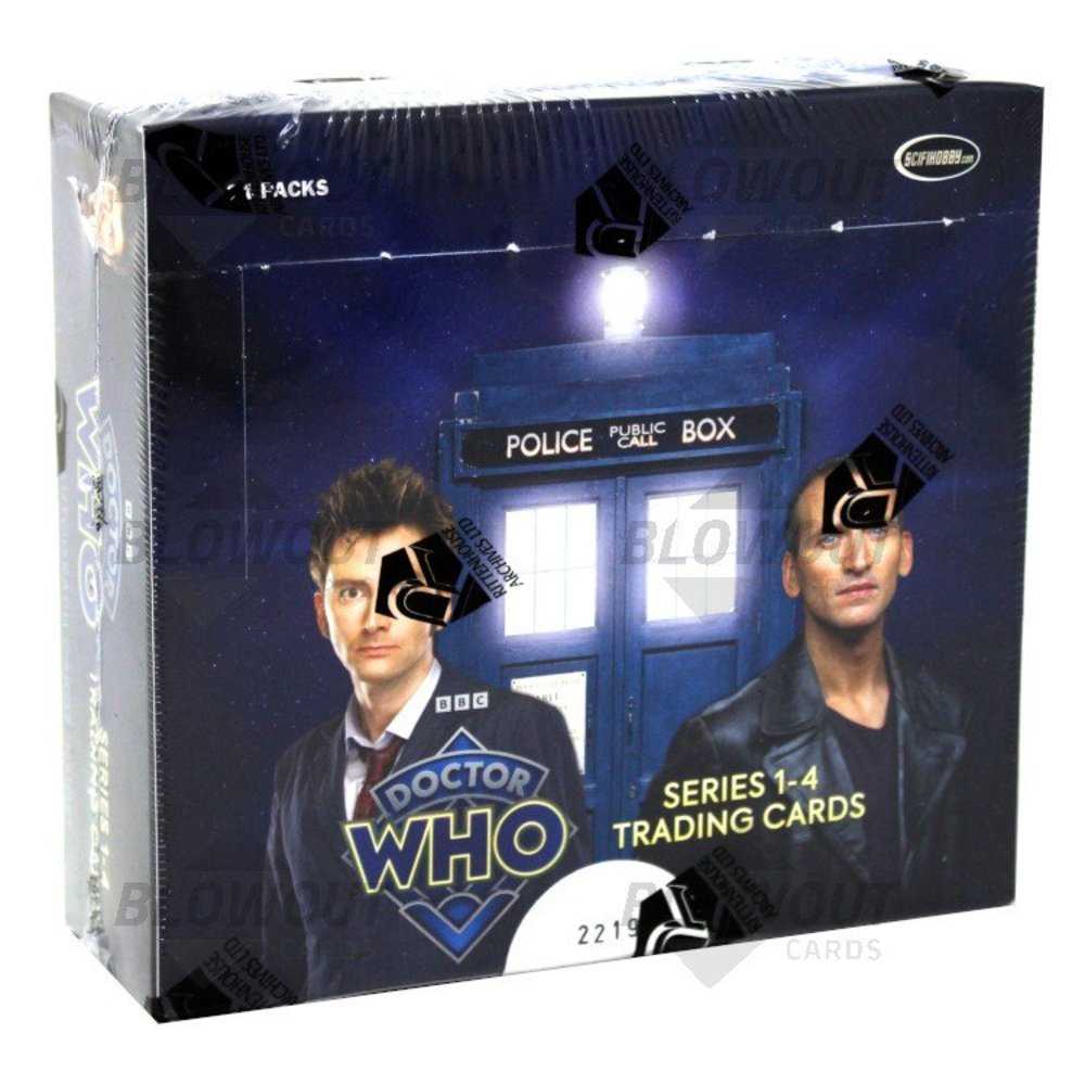 Dr Who Series 1-4 Trading Card Box