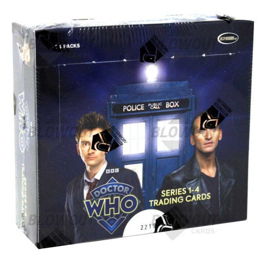 Dr Who Series 1-4 Trading Card Box