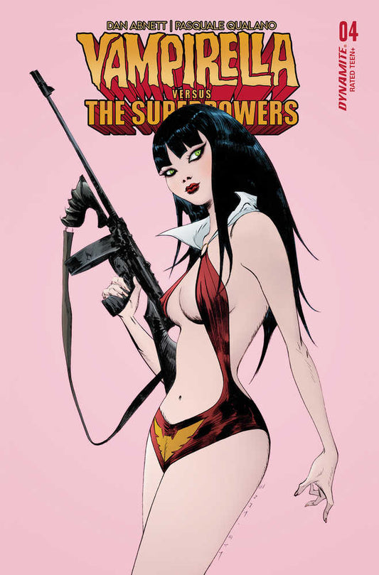 Vampirella vs Superpowers #4 Cover A Lee