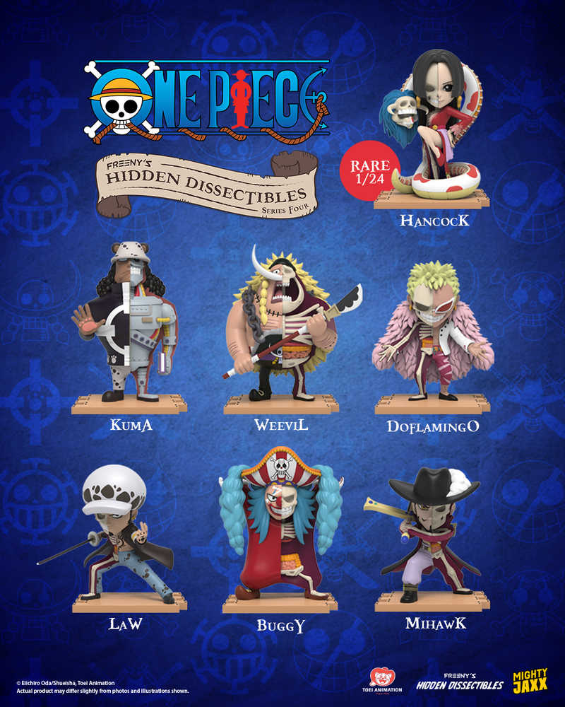 One Piece Freeny's Hidden Dissectibles Series 4 Warlords Edition