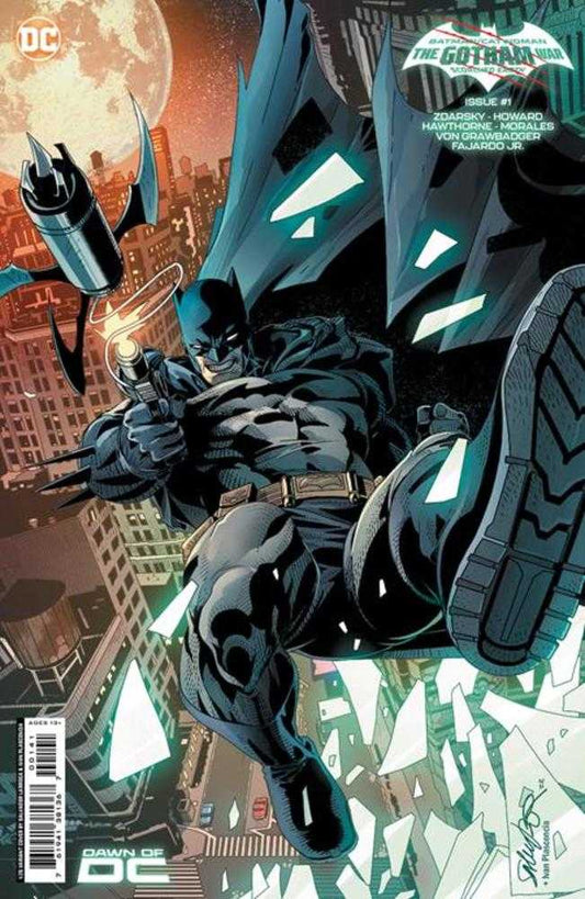 Batman Catwoman The Gotham War Scorched Earth #1 (One Shot) Cover E 1 in 25 Salvador Larroca Card Stock Variant