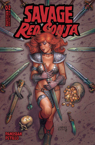 Savage Red Sonja #2 Cover C Linsner