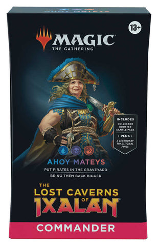 Magic The Gathering Collectible Card Game Lost Caverns Of Ixalan Commander Deck Carton  (