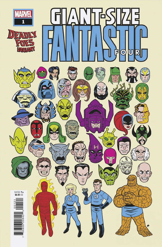 Giant-Size Fantastic Four 1 Dave Bardin Deadly Foes Variant
