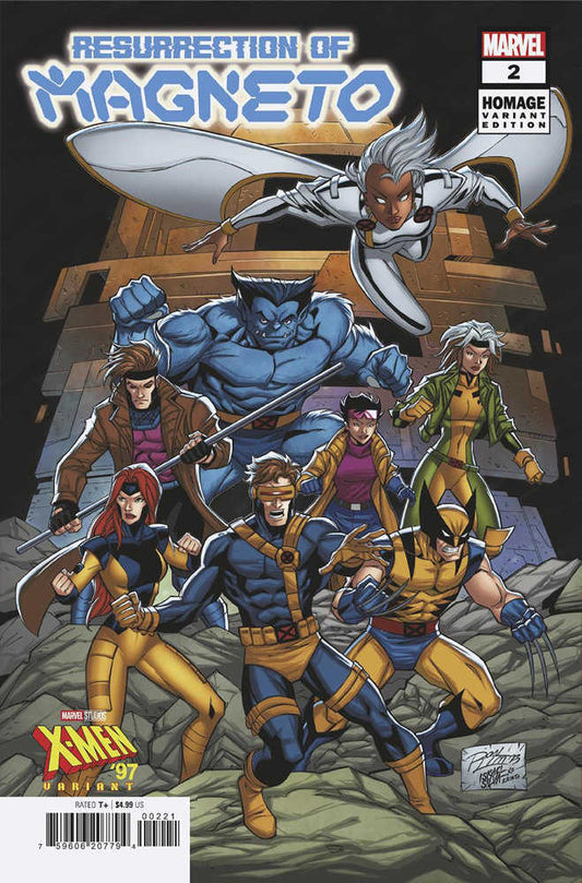 Resurrection Of Magneto 2 Ron Lim X-Men 97 Homage Variant [Fhx]