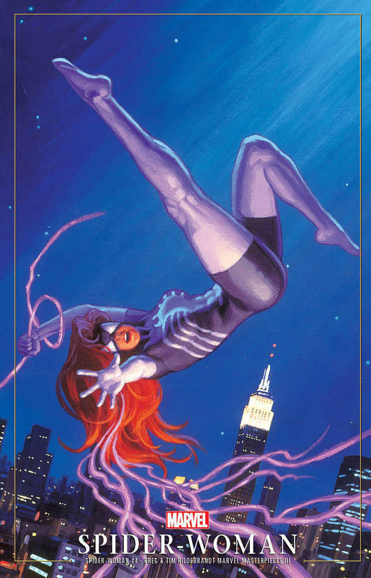 Spider-Woman 4 Greg And Tim Hildebrandt Spider-Woman Marvel Masterpieces III Variant [Gw]