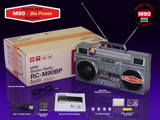 M90 MINI Bluetooth Radio Blaster by New Wave Toys