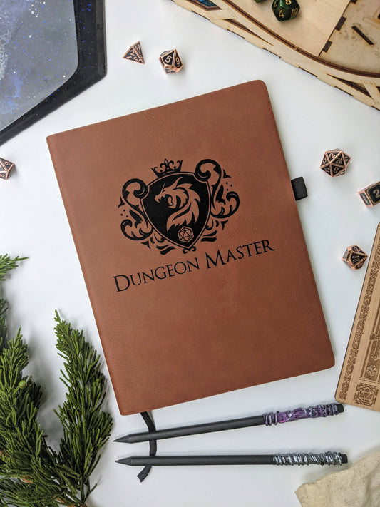 Dungeon Master - Vegan Leather D&D Campaign Journal