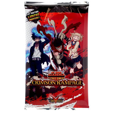 My Hero Academia CCG: Crimson Rampage Booster Pack - 1st Edition