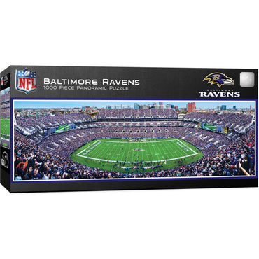 Baltimore Ravens NFL 1000pc Panoramic Jigsaw Puzzle