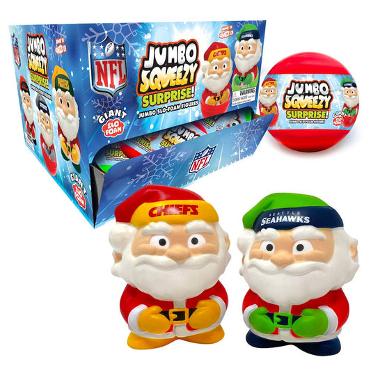NFL Santa Squeezy Surprise! Giant Capsule