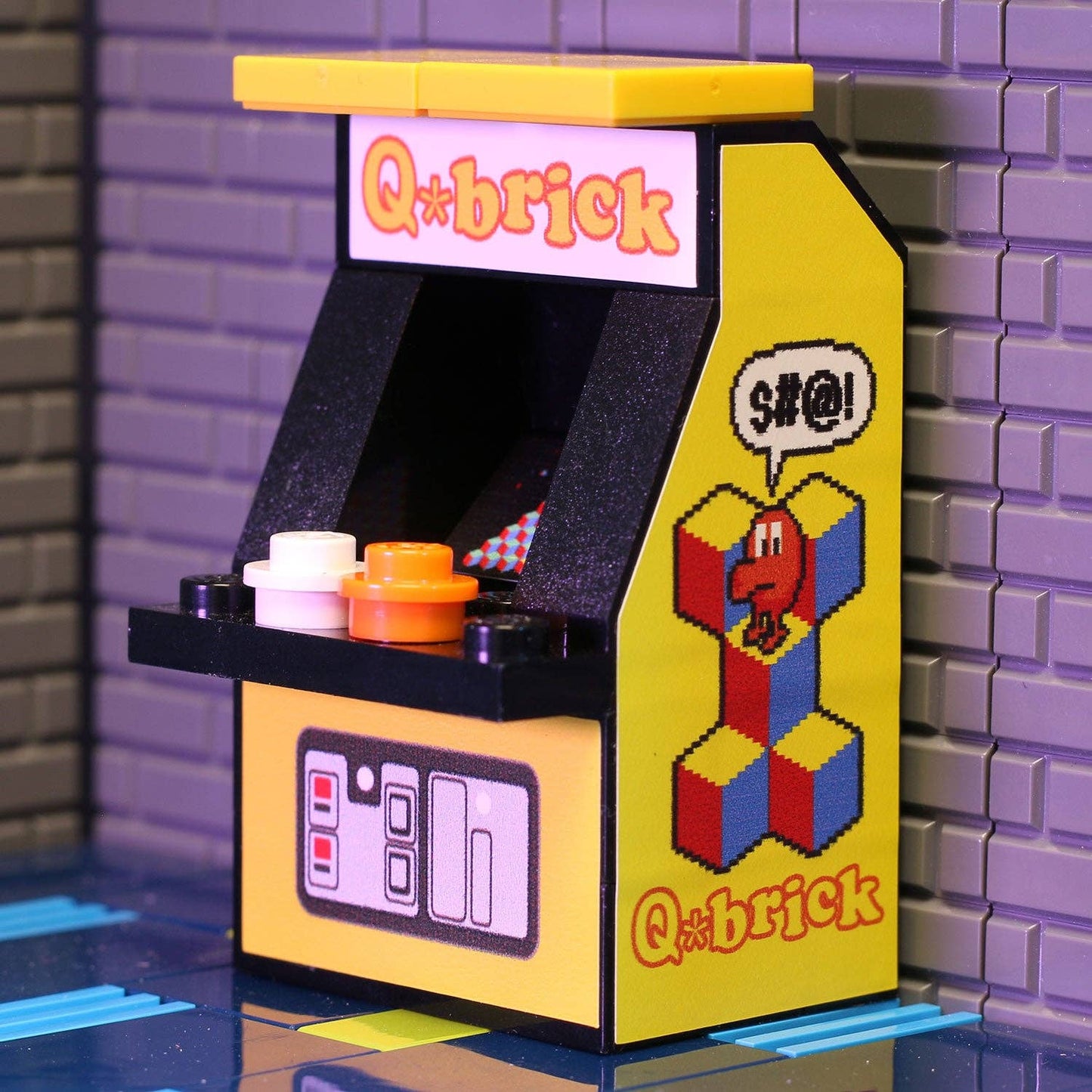 Q*Brick - Custom LEGO Classic Arcade Machine
