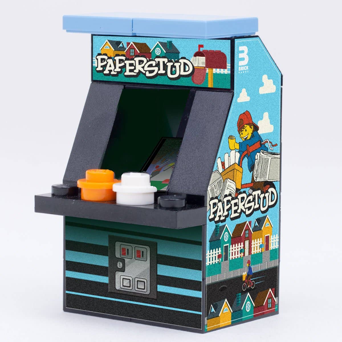 Paper Stud - Custom LEGO Classic Arcade Machine