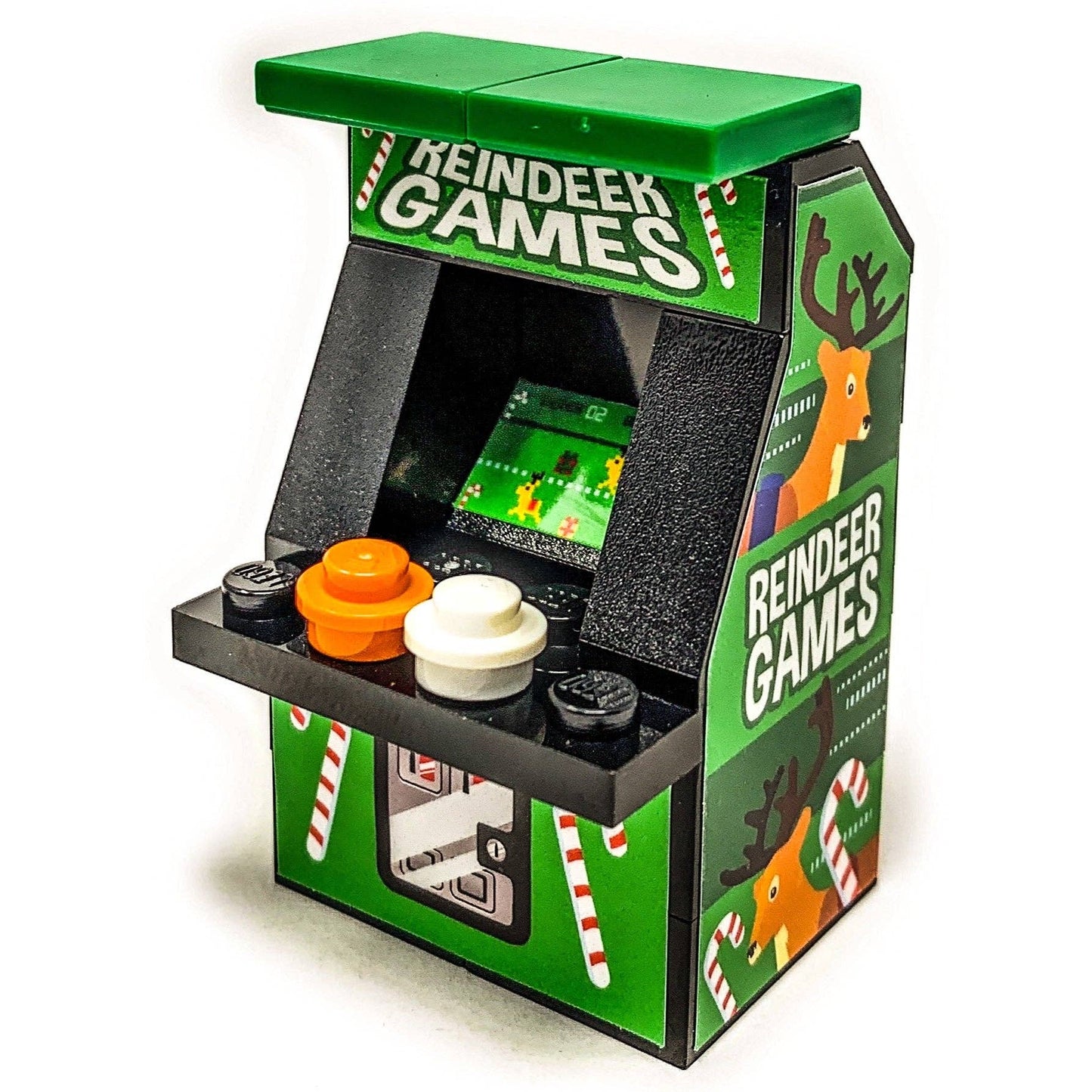 Reindeer Games - Custom Arcade Machine made with LEGO Bricks