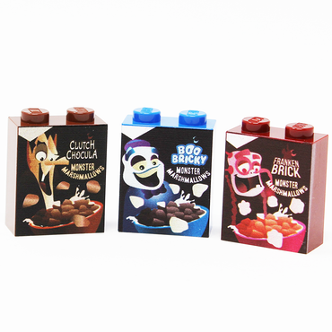 Monster Cereal Collection (Set of 3) - Custom Exclusive Halloween Edition