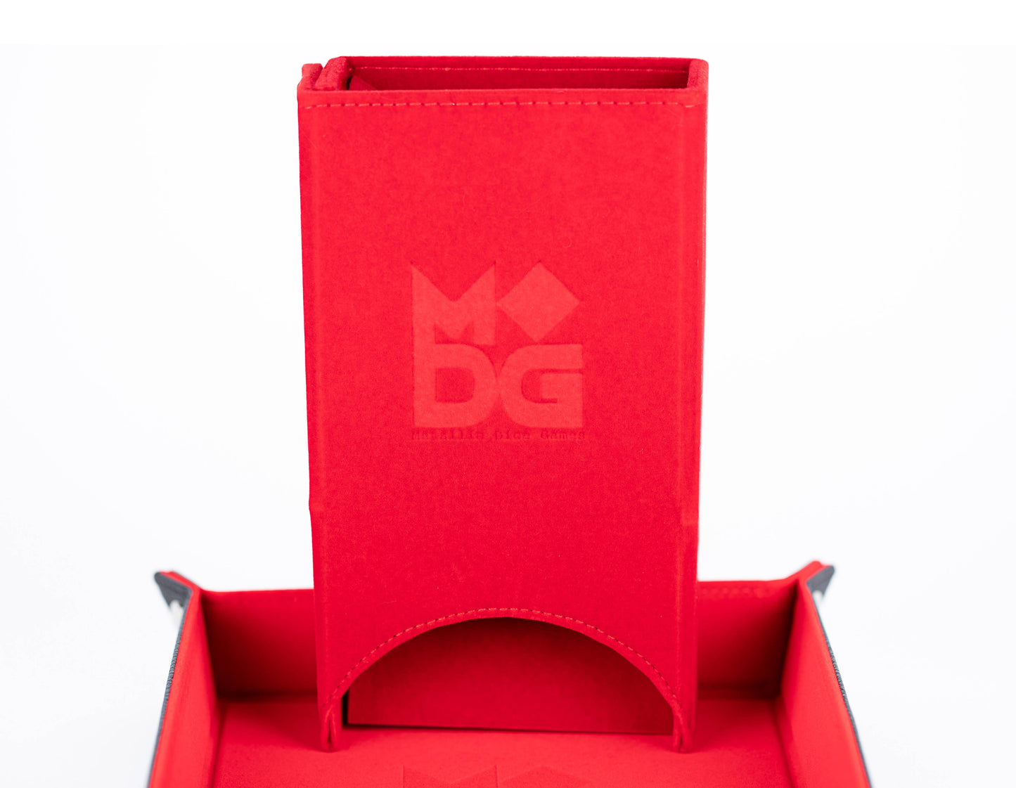 Fold Up Dice Towers for Random DND Dice Rolls  - Red