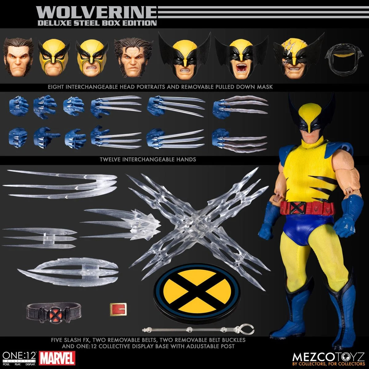 One-12 Collective Wolverine Deluxe Steel Box Edition Action Figure