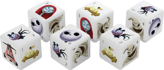 The Nightmare Before Christmas d6 Dice Set (6)