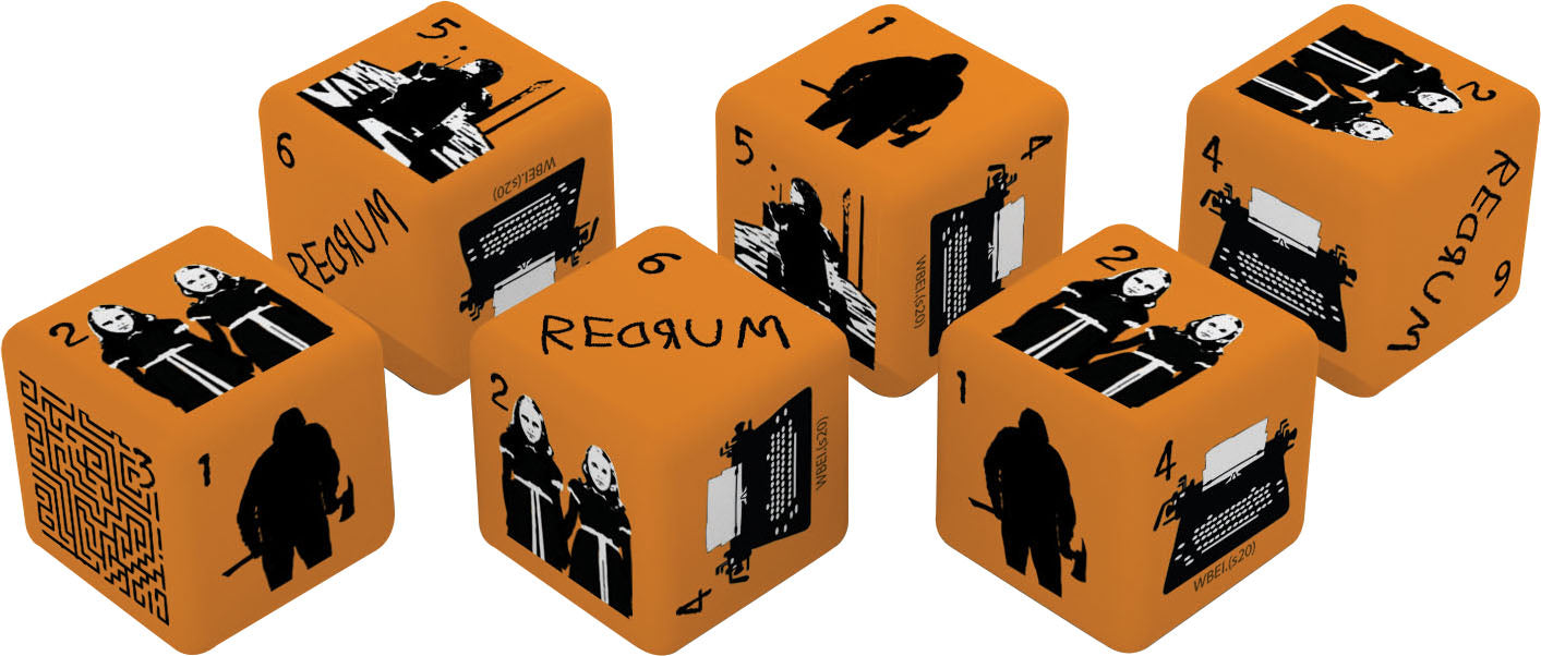 The Shining d6 Dice Set (6)