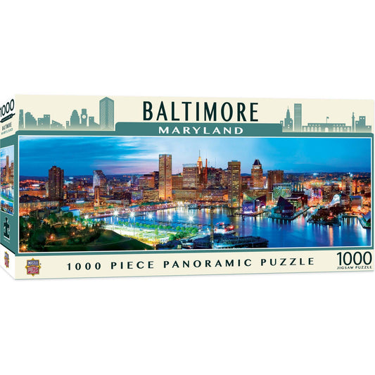 American Panoramic - Baltimore 1000 Piece Puzzle