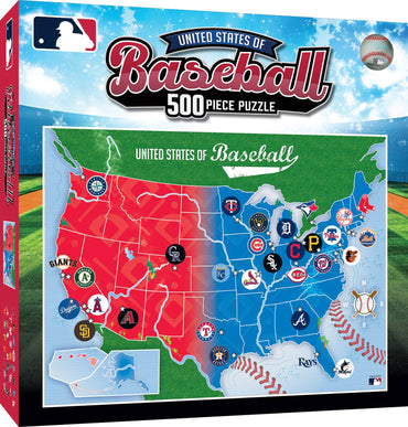 MLB Sports Map 500 Pcs