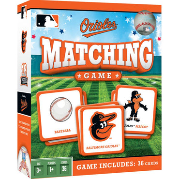 Baltimore Orioles Matching Game