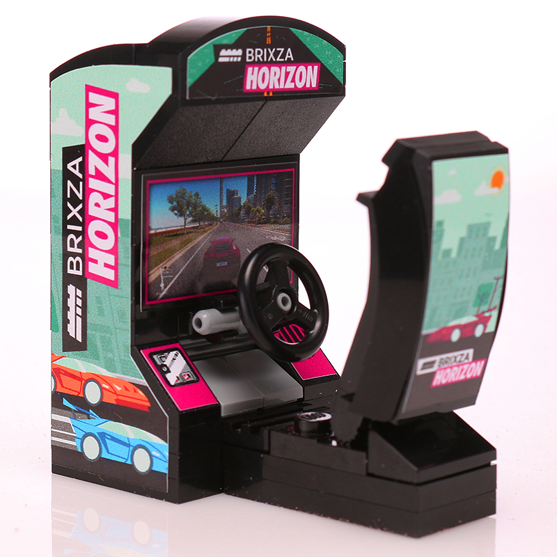 Brixza Horizon - Custom LEGO Arcade Racing Game