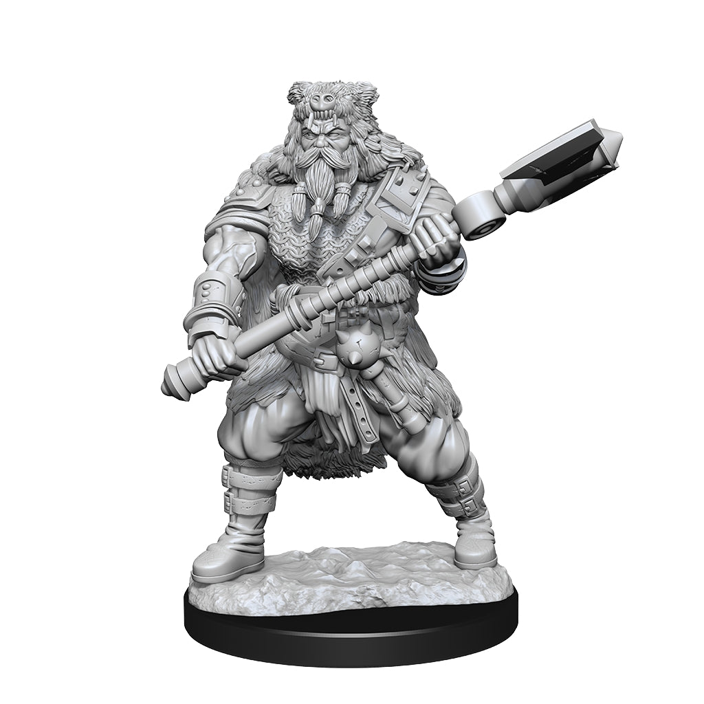 Dungeons & Dragons Nolzur`s Marvelous Unpainted Miniatures: W14 Human Barbarian Male