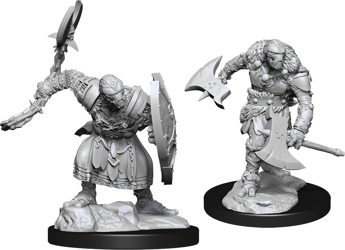 Dungeons & Dragons Nolzur`s Marvelous Unpainted Miniatures: W14 Warforged Barbarian