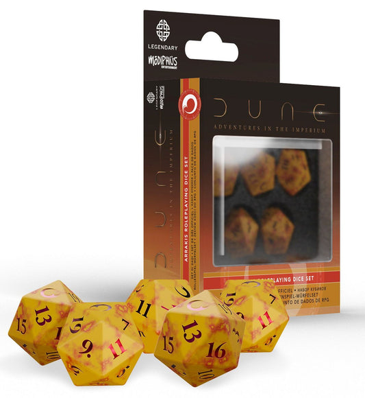 DUNE RPG: Dice Set - Arrakis