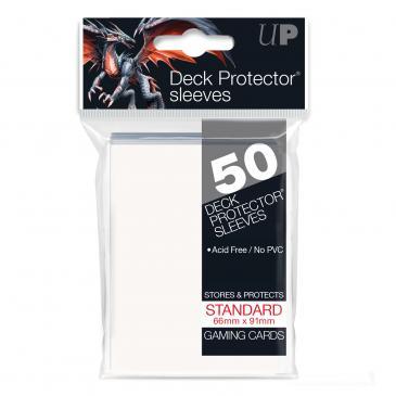 50ct White Standard Deck Protectors