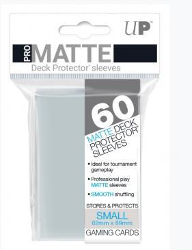 60ct Pro-Matte Clear Small Deck Protectors