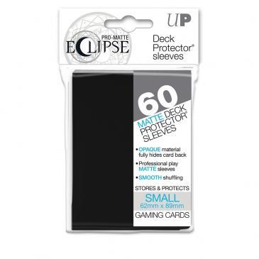 PRO-Matte Eclipse Black Small Deck Protector sleeves 60ct