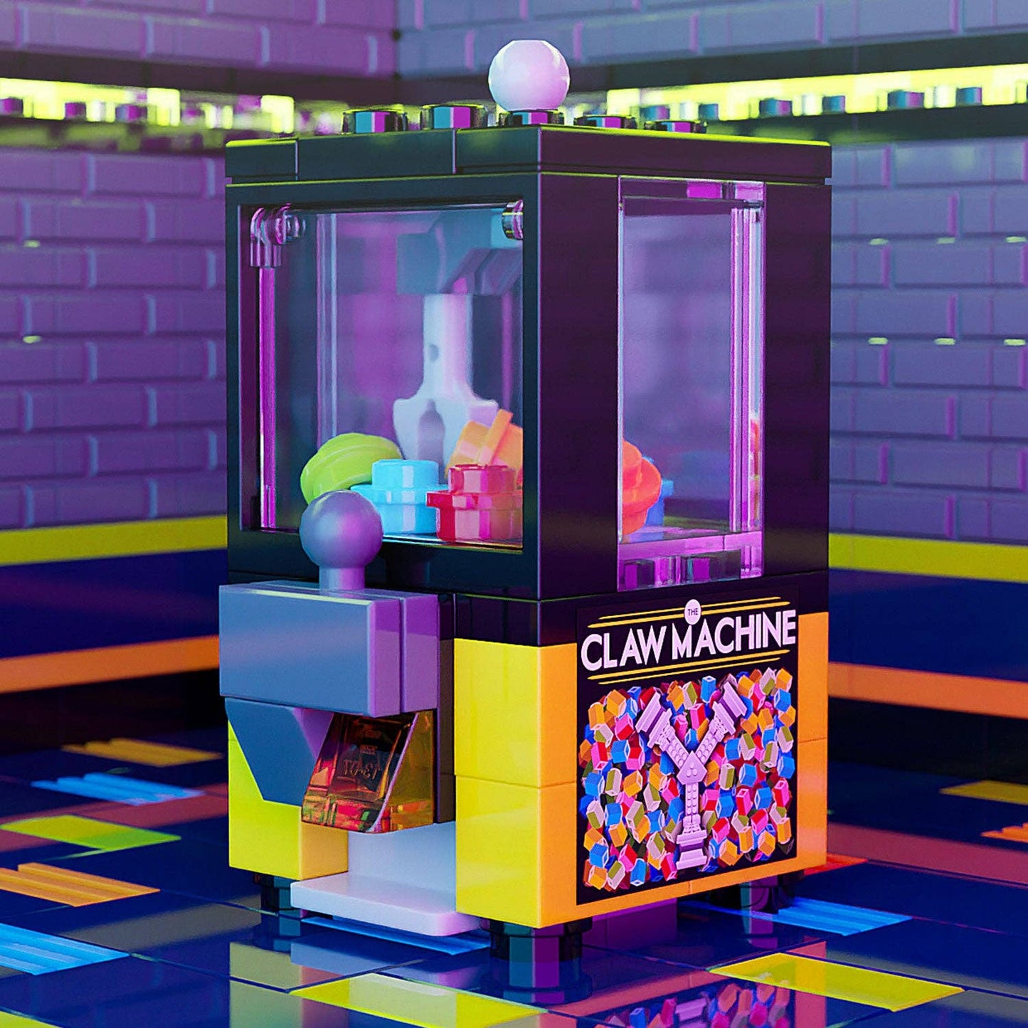 Claw Machine - Custom LEGO Arcade Game