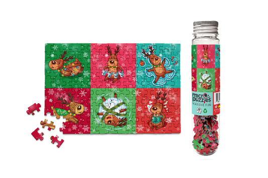 HOLIDAYS REINDEER GAMES Impulse stocking stuffer gift puzzle