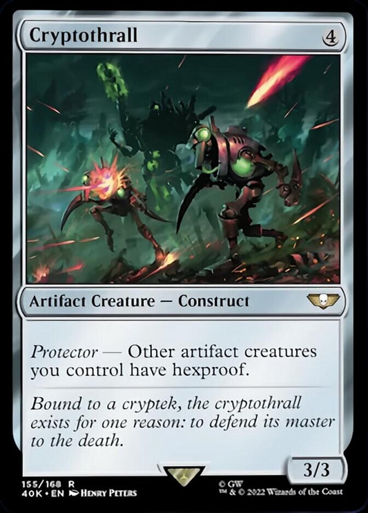 Cryptothrall (Surge Foil) [Universes Beyond: Warhammer 40,000]