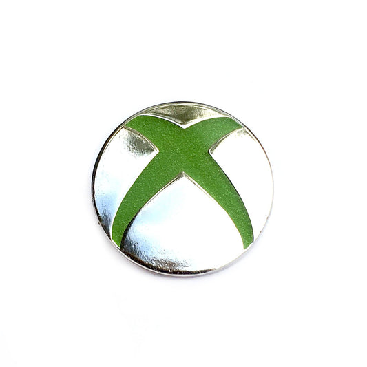 Video Game X Enamel Pin (Glows!)