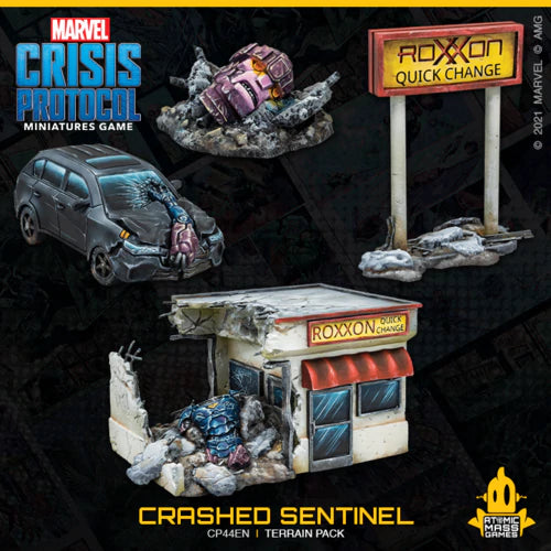 Marvel Crisis Protocol: Crashed Sentinel Terrain Expansion