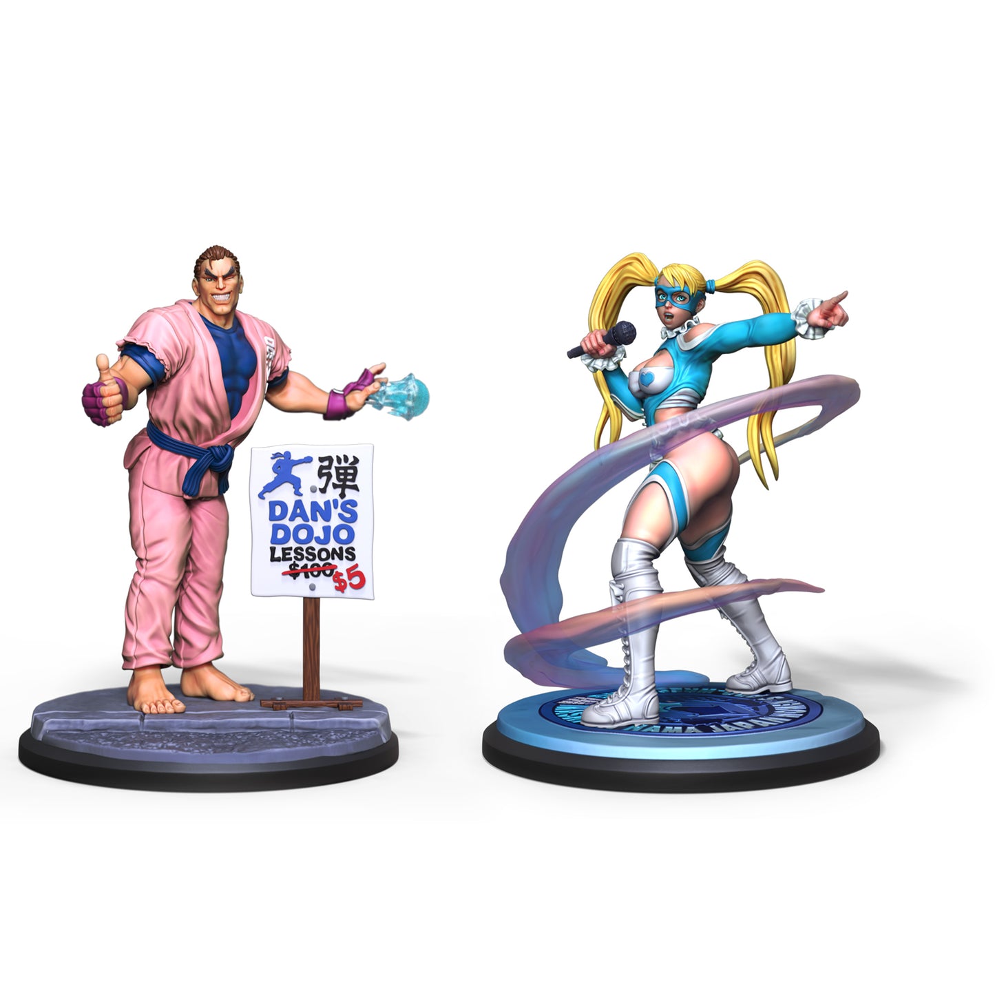 STREET FIGHTER: THE MINIATURES GAME CHARACTER PACK 1: ALPHA