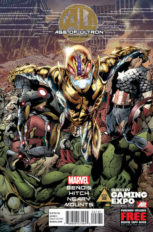 AGE OF ULTRON #1 FOIL CVR (OF 10)