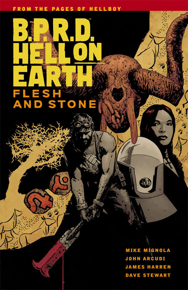 BPRD HELL ON EARTH TP VOL 11 FLESH AND STONE (C: 0-1-2)