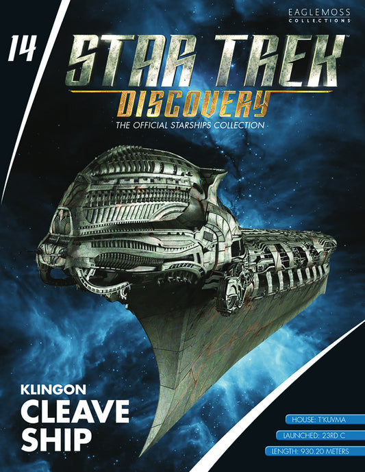STAR TREK DISCOVERY FIG MAG #14 KLINGON CLEAVE SHIP (C: 0-1-