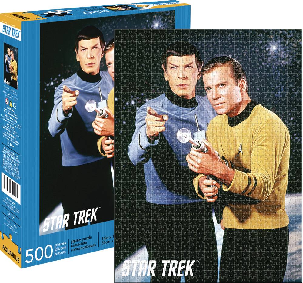 STAR TREK SPOCK AND KIRK 500 PIECE PUZZLE (C: 1-1-0)