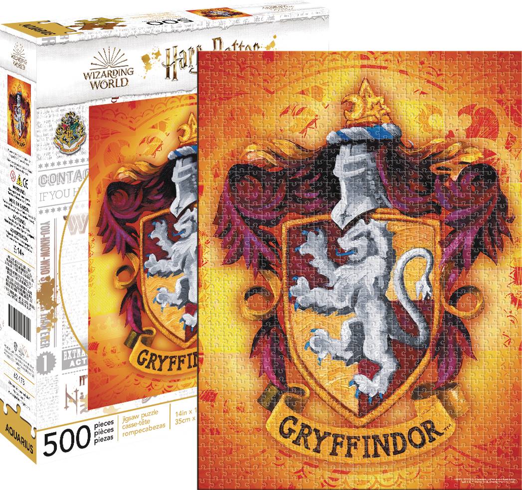 HARRY POTTER GRYFFINDOR 500PC PUZZLE