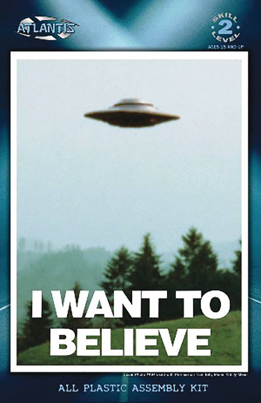 X-FILES I WANT TO BELIEVE 5IN UFO W/LED MODEL KIT (C: 1-1-2)