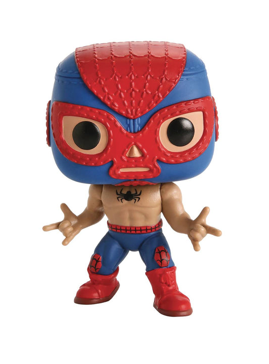 FUNKO POP MARVEL LUCHADORES SPIDER-MAN VINYL FIGURE