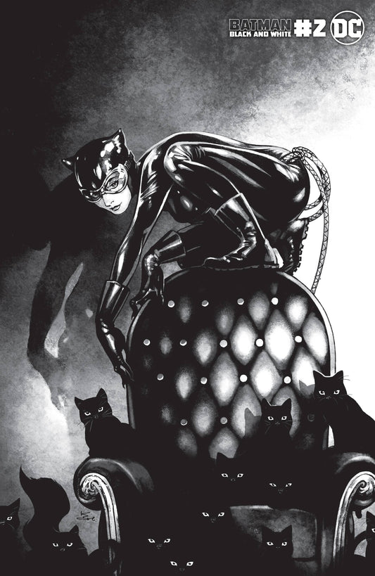 BATMAN BLACK & WHITE #2 OF 6) CATWOMAN BY KAMOME SHIRAHAMA