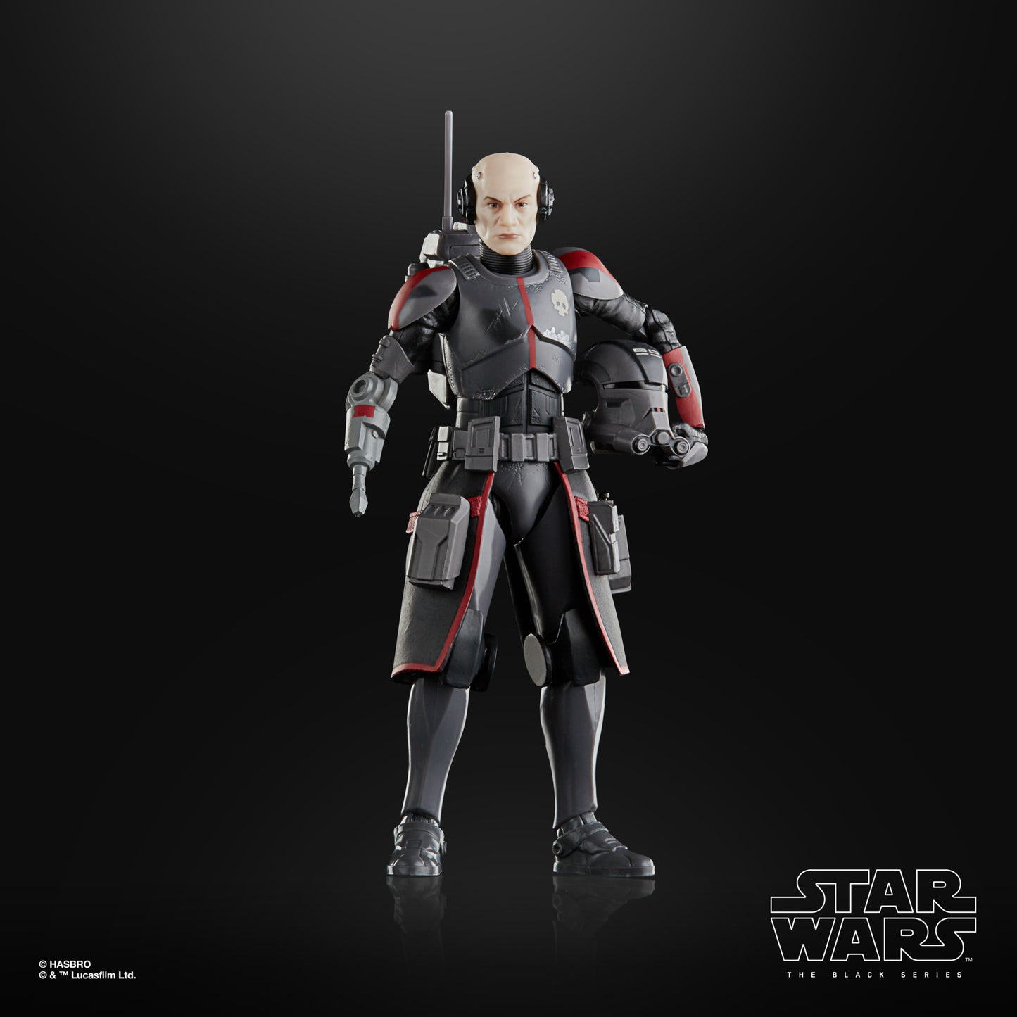 Star Wars Black 6in Echo Action Figure Case