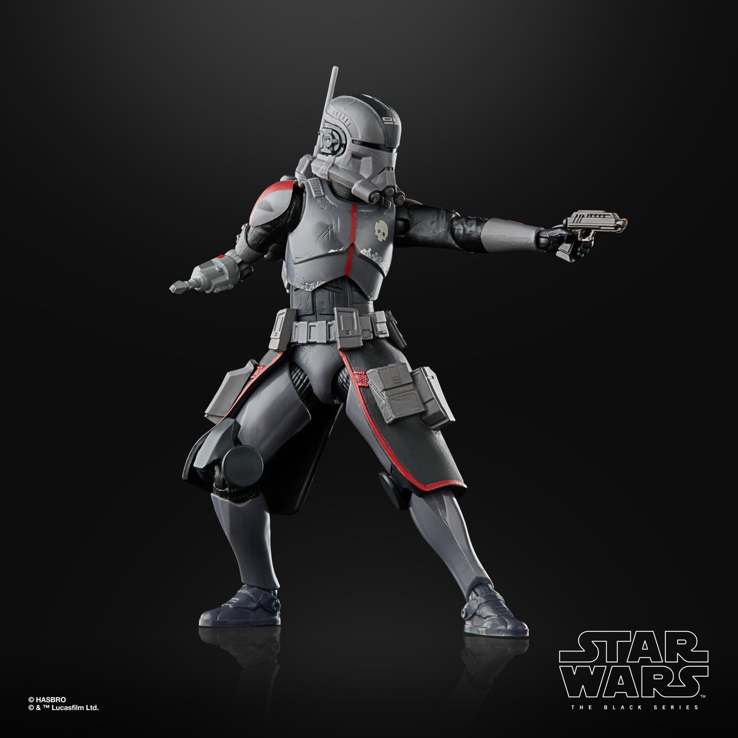 Star Wars Black 6in Echo Action Figure Case