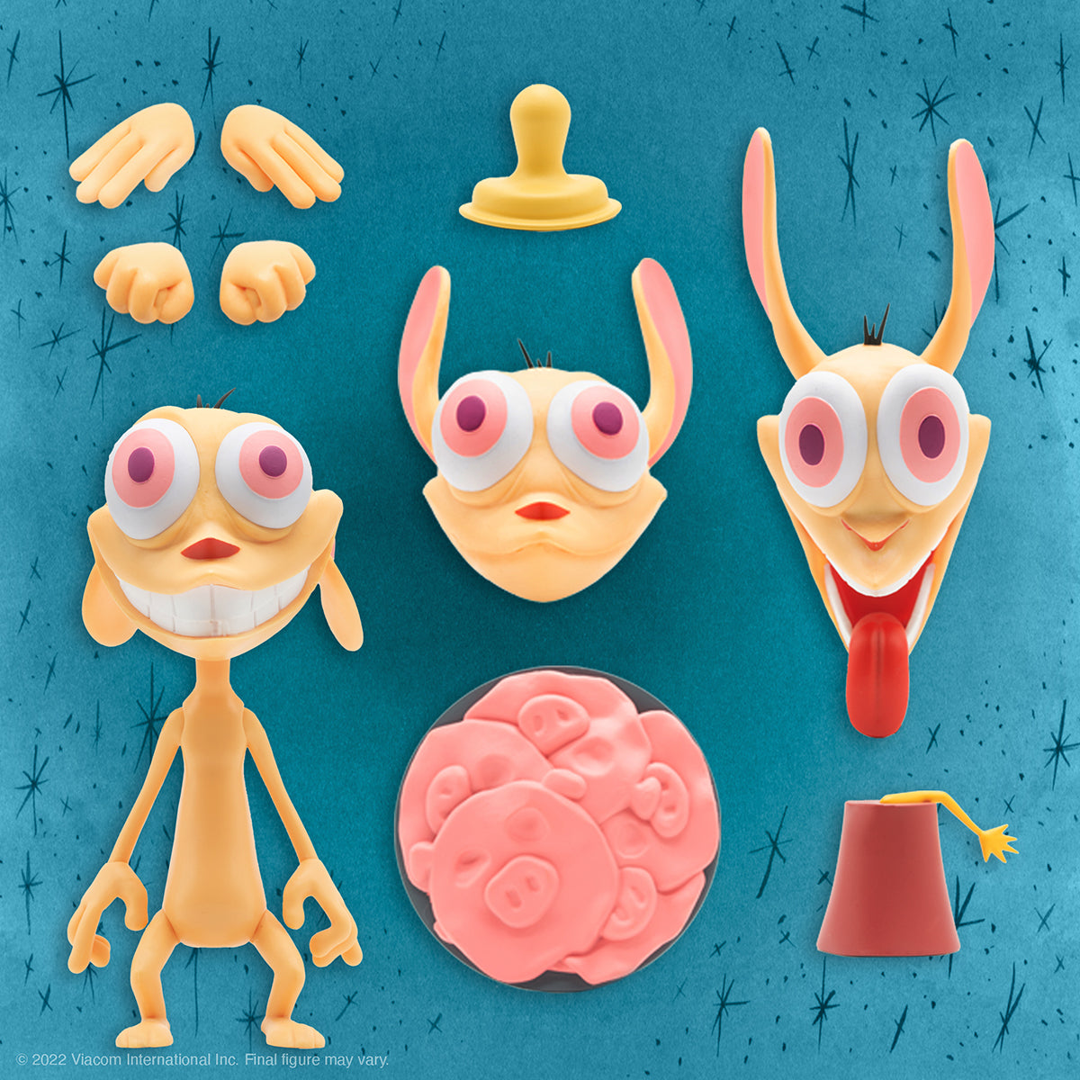 Ren & Stimpy Ultimates W1 Ren Action Figure